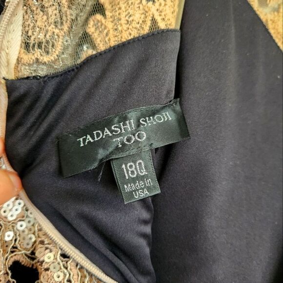 Tadashi Soshji Lace Gold Dress - Picture 7 of 7